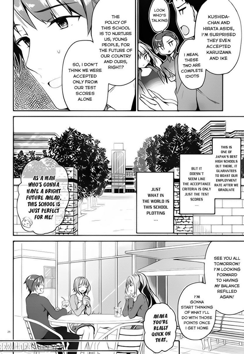 Classroom Of The Elite Chapter 4 - Page