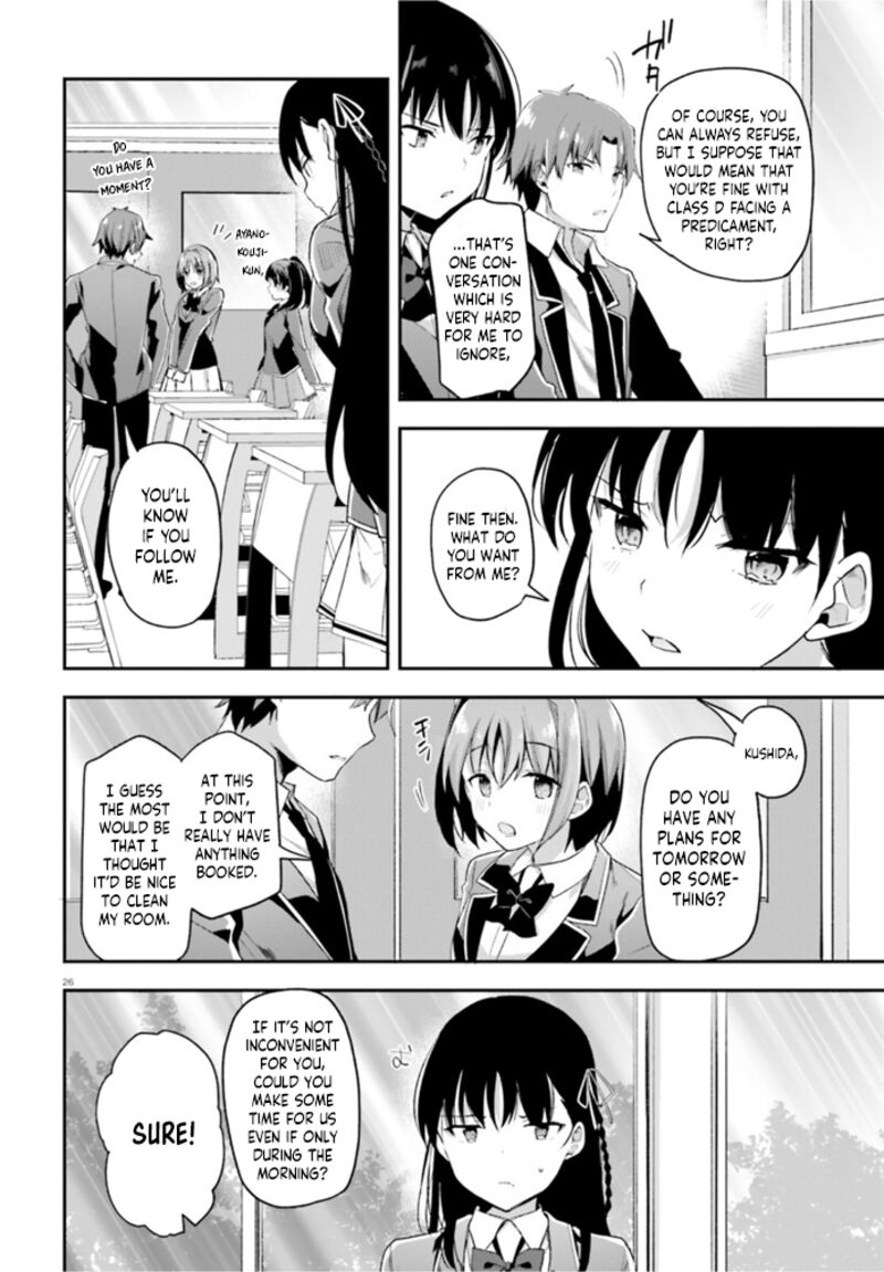 Classroom Of The Elite Chapter 60 - Page