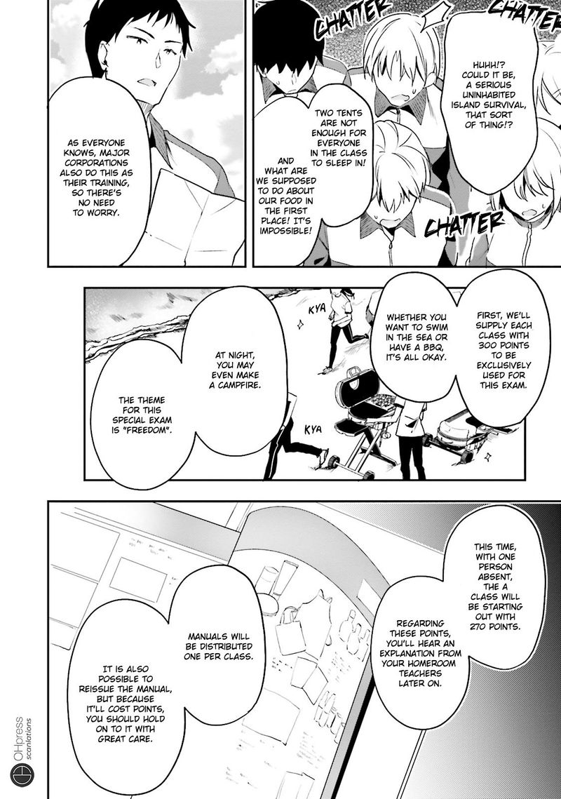 Classroom Of The Elite Chapter 16 - Page