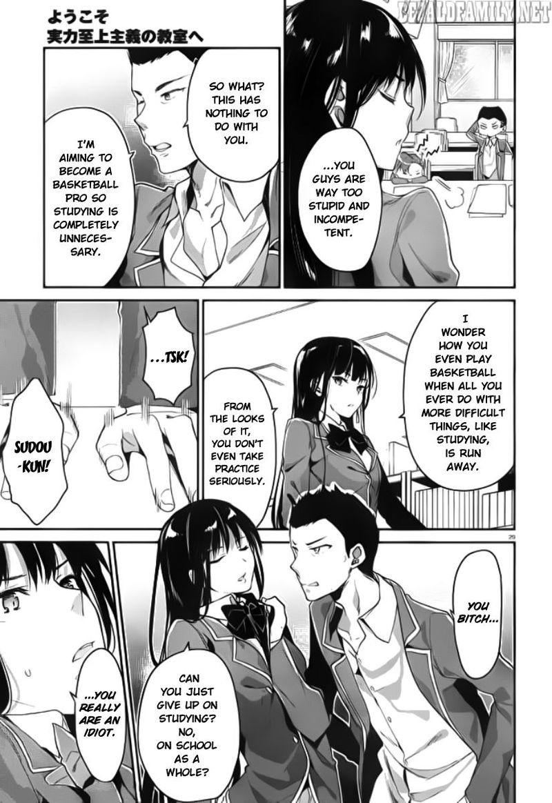 Classroom Of The Elite Chapter 5 - Page
