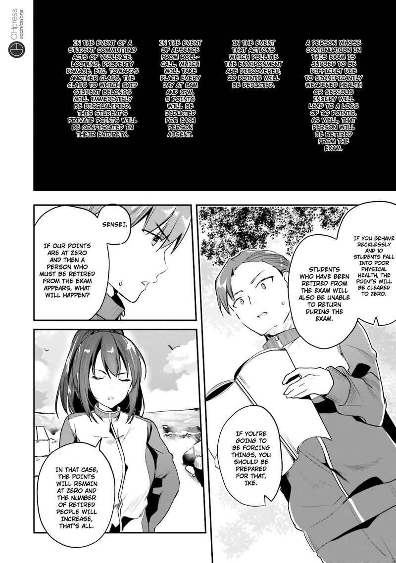 Classroom Of The Elite Chapter 16 - Page