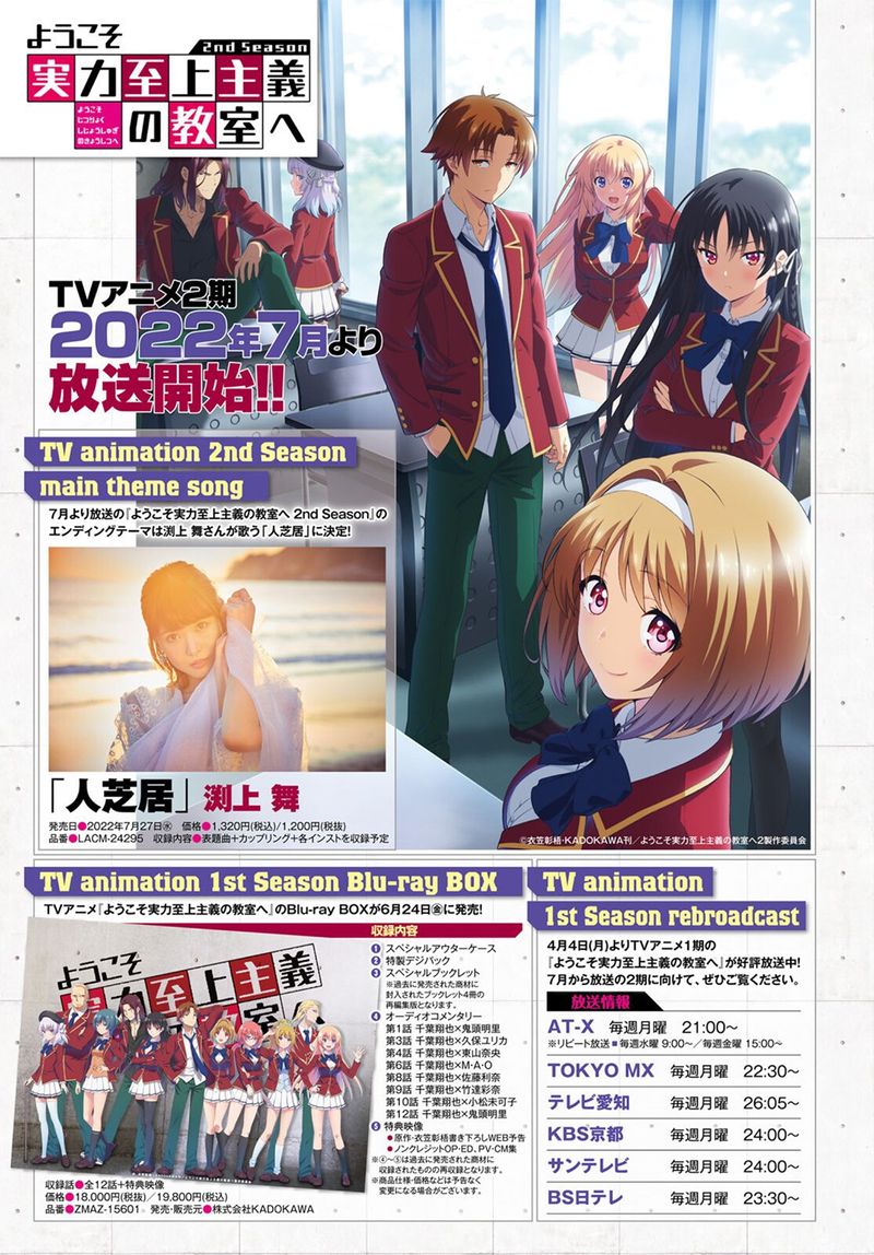 Classroom Of The Elite   2nd Year Chapter 6 - Page