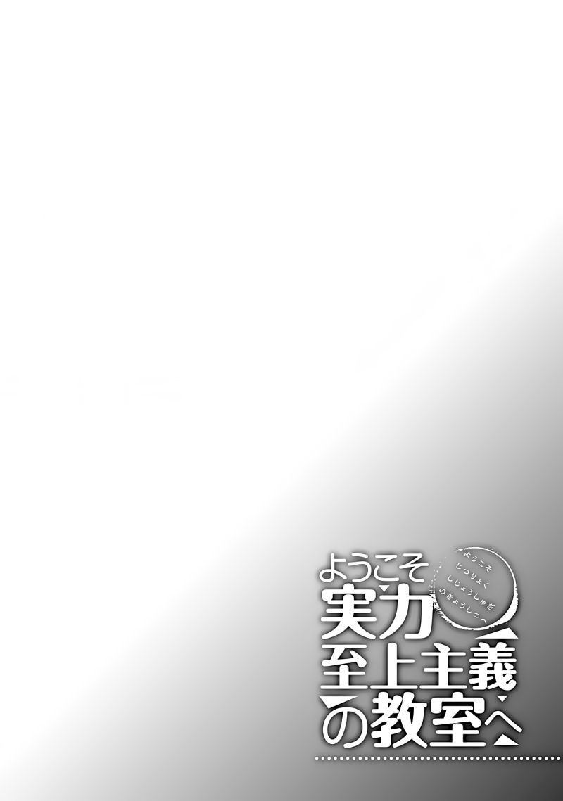 Classroom Of The Elite Chapter 6 - Page