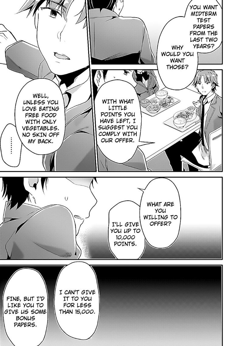 Classroom Of The Elite Chapter 7 - Page