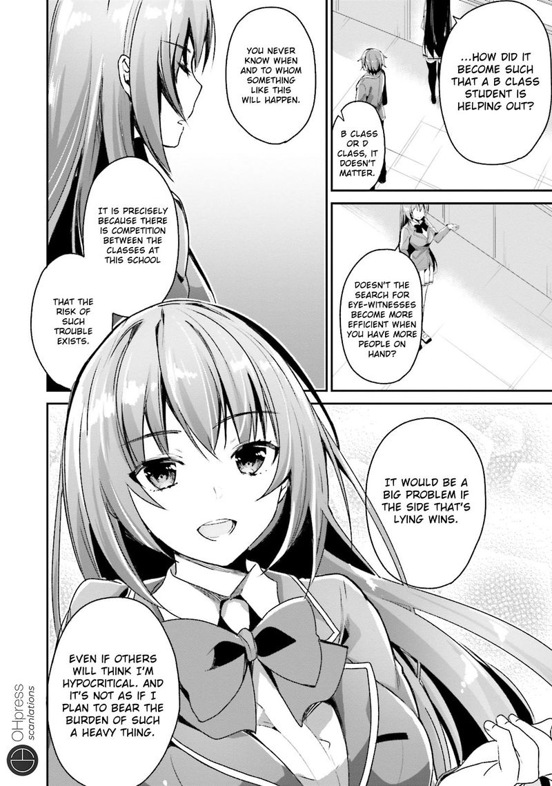 Classroom Of The Elite Chapter 10 - Page