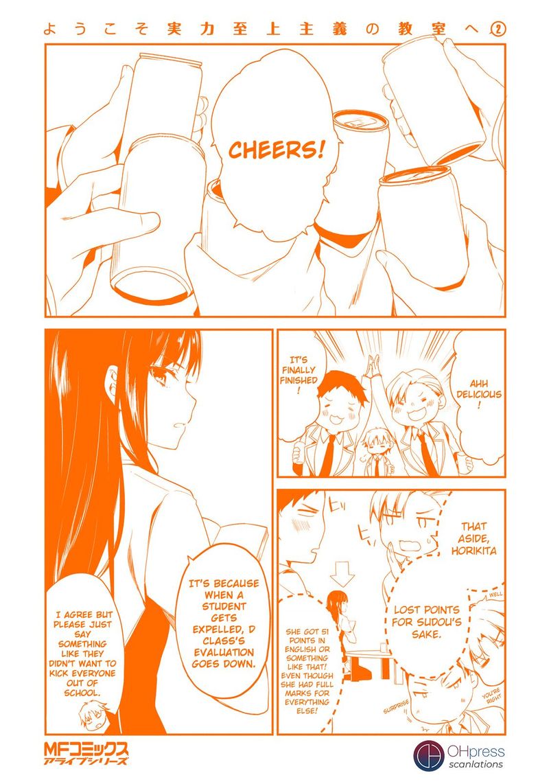 Classroom Of The Elite Chapter 10 - Page