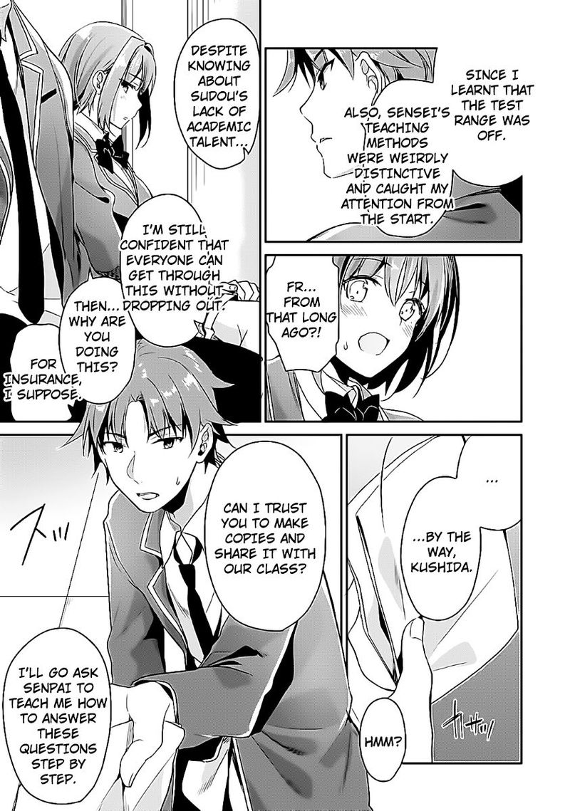 Classroom Of The Elite Chapter 7 - Page