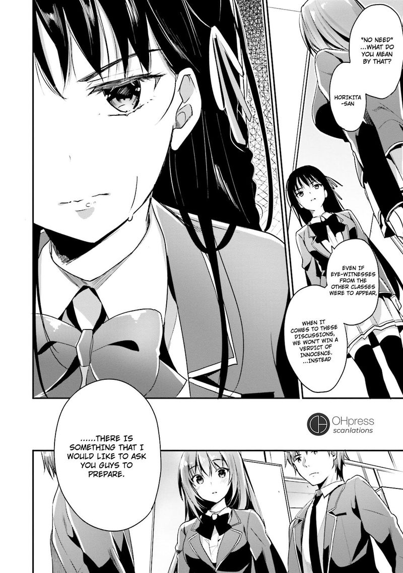 Classroom Of The Elite Chapter 13 - Page
