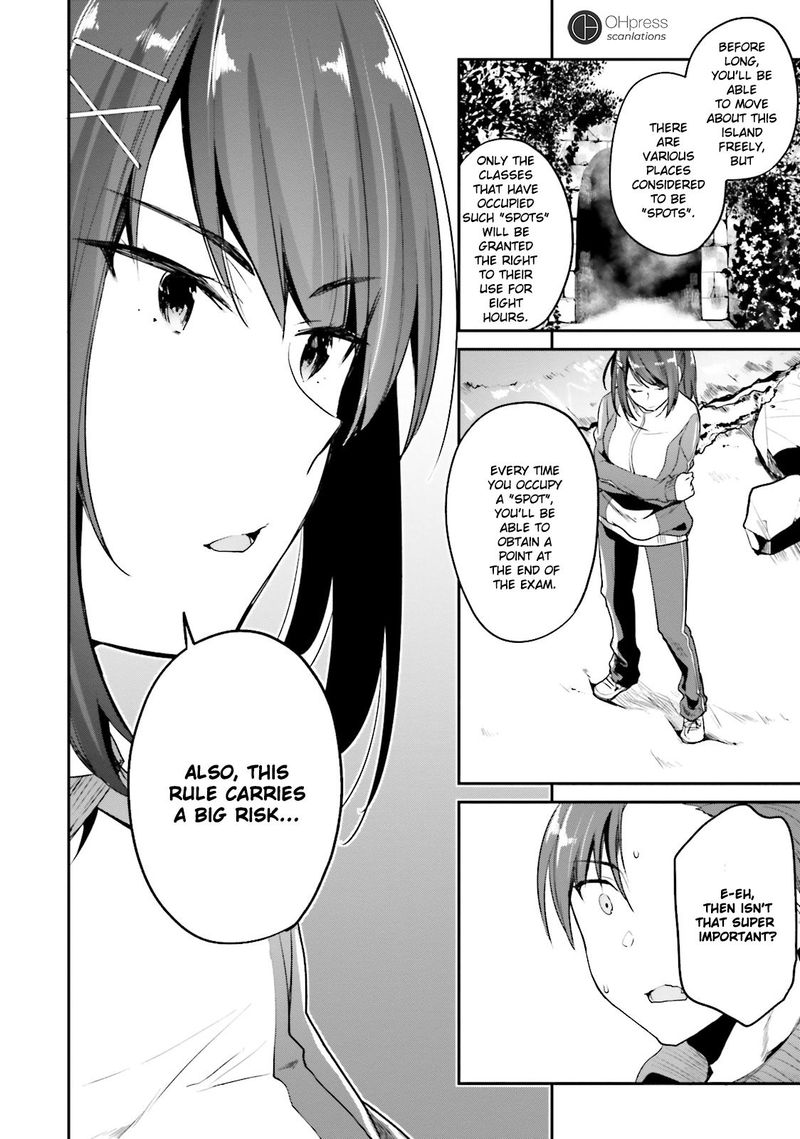Classroom Of The Elite Chapter 16 - Page