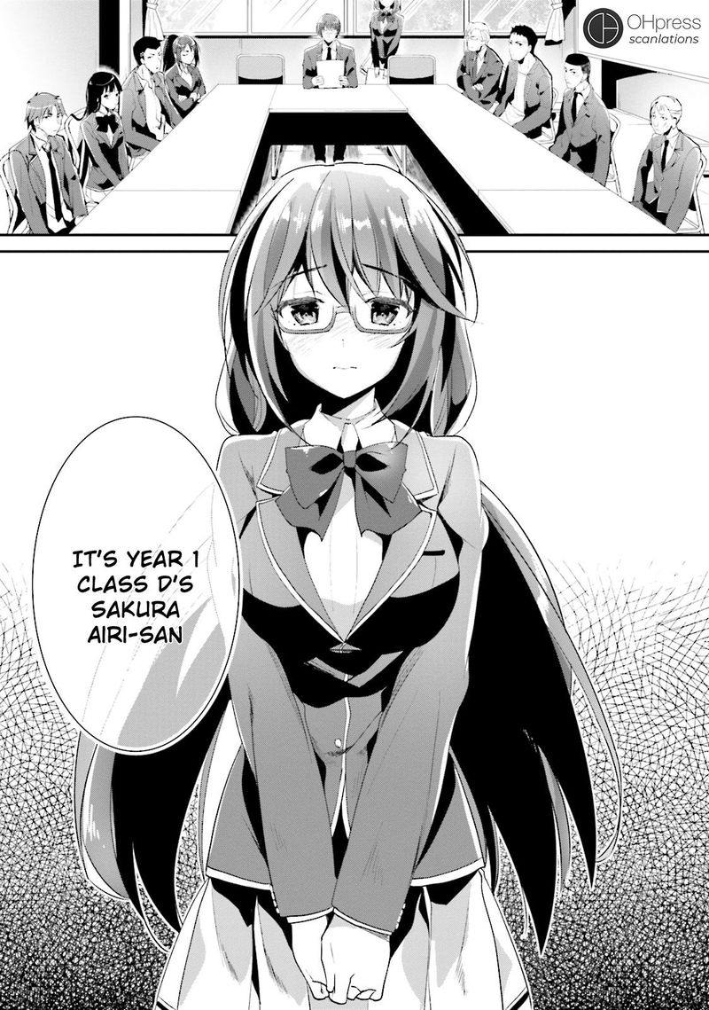 Classroom Of The Elite Chapter 12 - Page